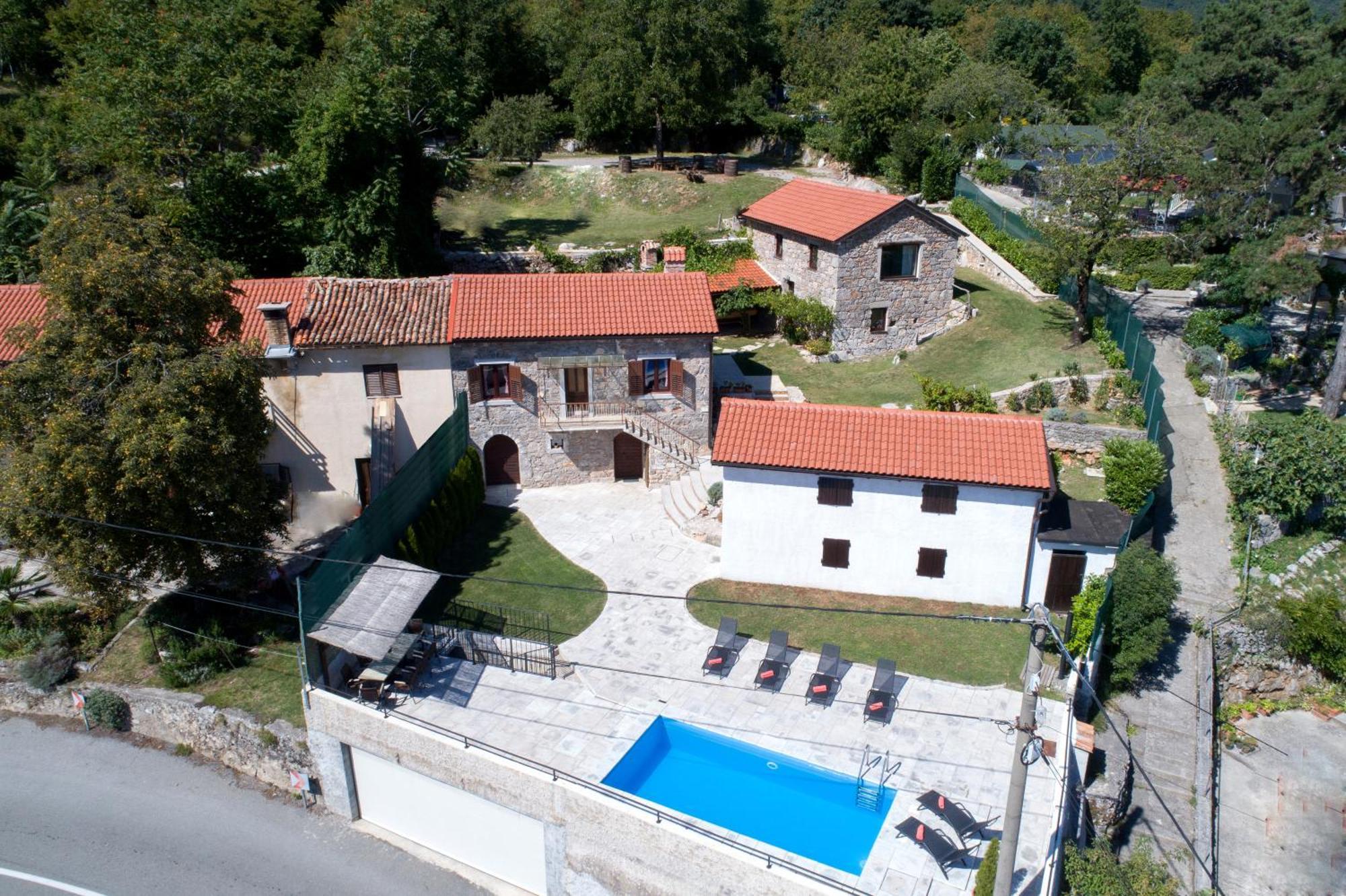 Casa Storia & Casa Antica Apartment Veprinac Bagian luar foto